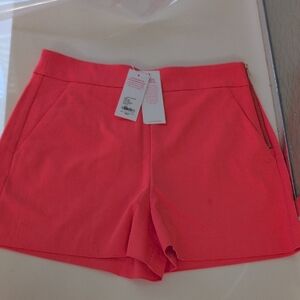 Lilly Pulitzer High Waist 3 " Saressa Stretch Shorts In Cane Coral- NWT